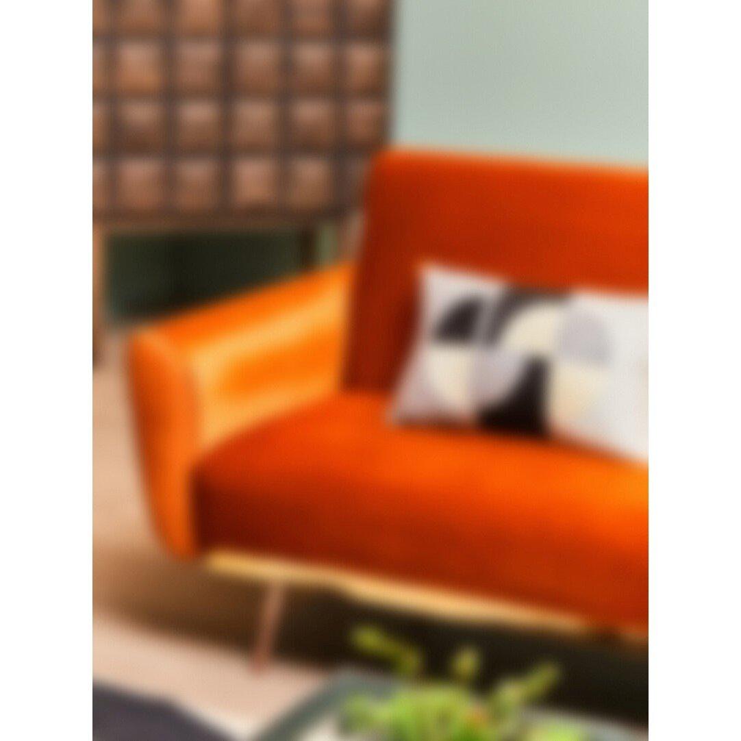 Orange - Interiors by Premier - Hatton Burnt Orange Velvet Sofa Bed - 2