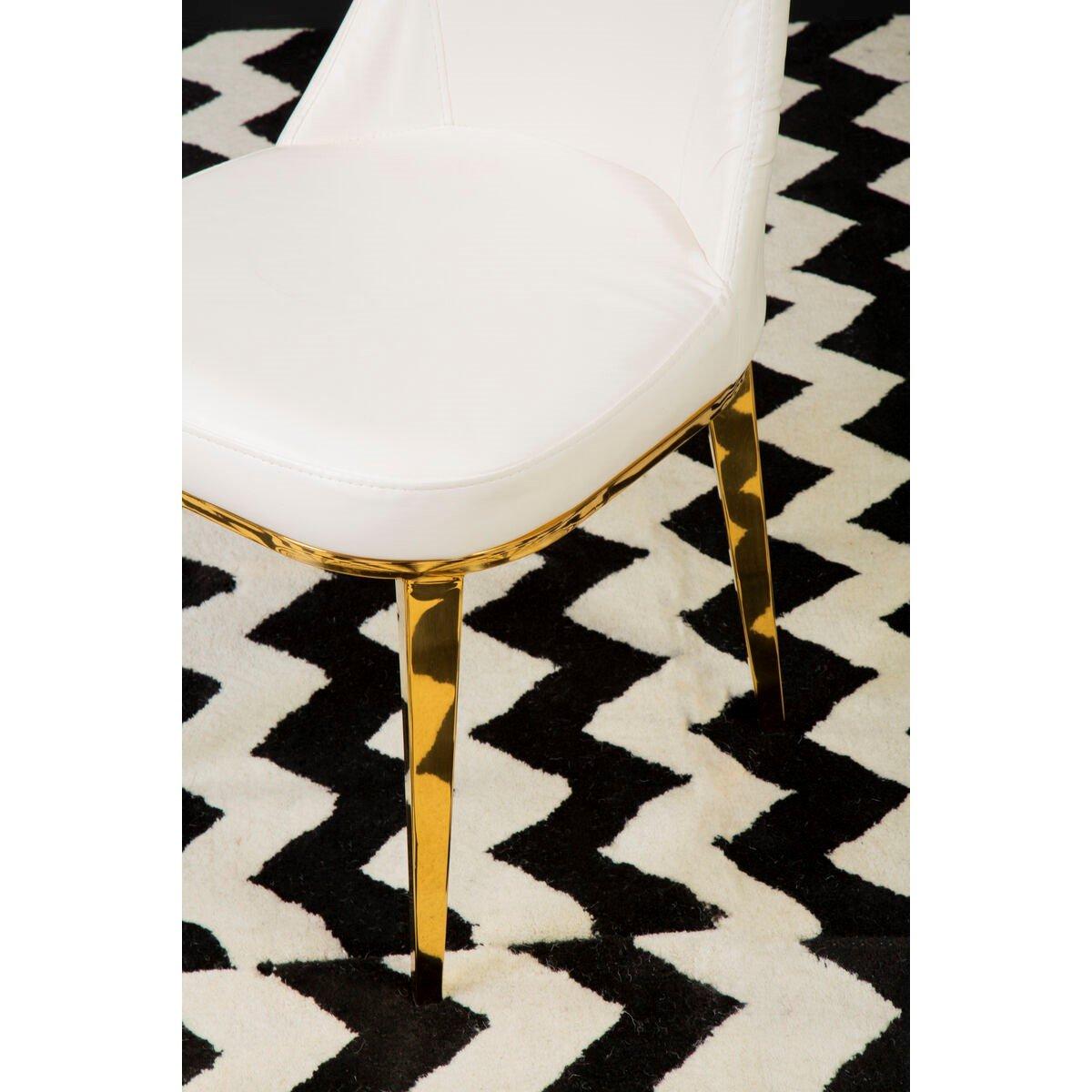 White - Interiors by Premier - Forli White Dining Chair - 5