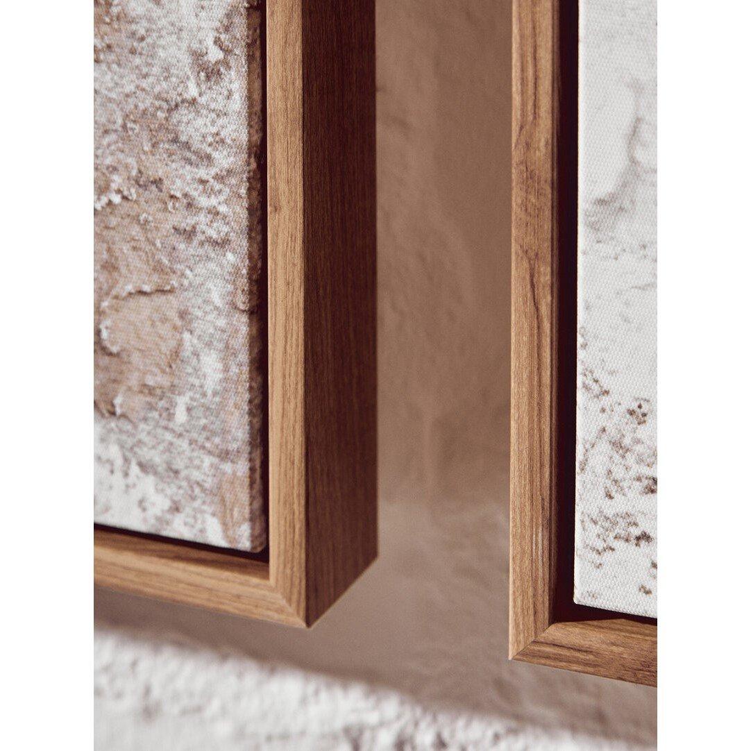 Multi - Fifty Five South - Astratto Set Of 2 Neutral Hued Textured Wall Art - 2