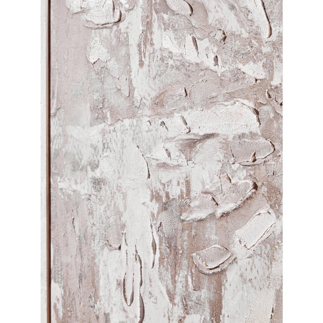 Multi - Fifty Five South - Astratto Set Of 2 Neutral Hued Textured Wall Art - 3