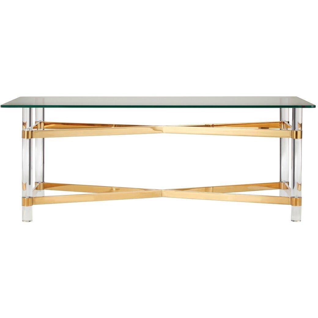 Gold - Fifty Five South - Clarence Coffee Table - 2