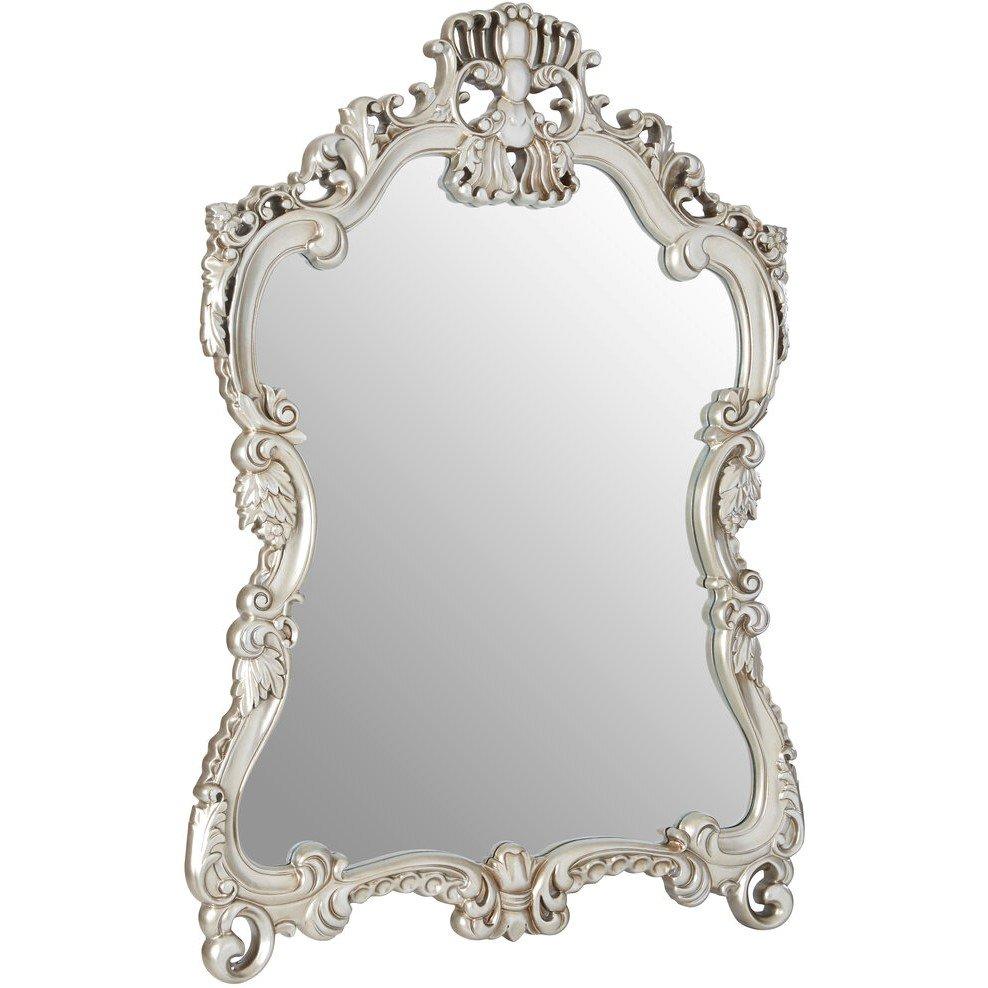 Gold - Interiors by Premier - Giordano Champagne Decorative Swirl Design Wall Mi - 2