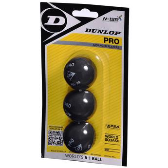 Dunlop Pro 3 Squash balls