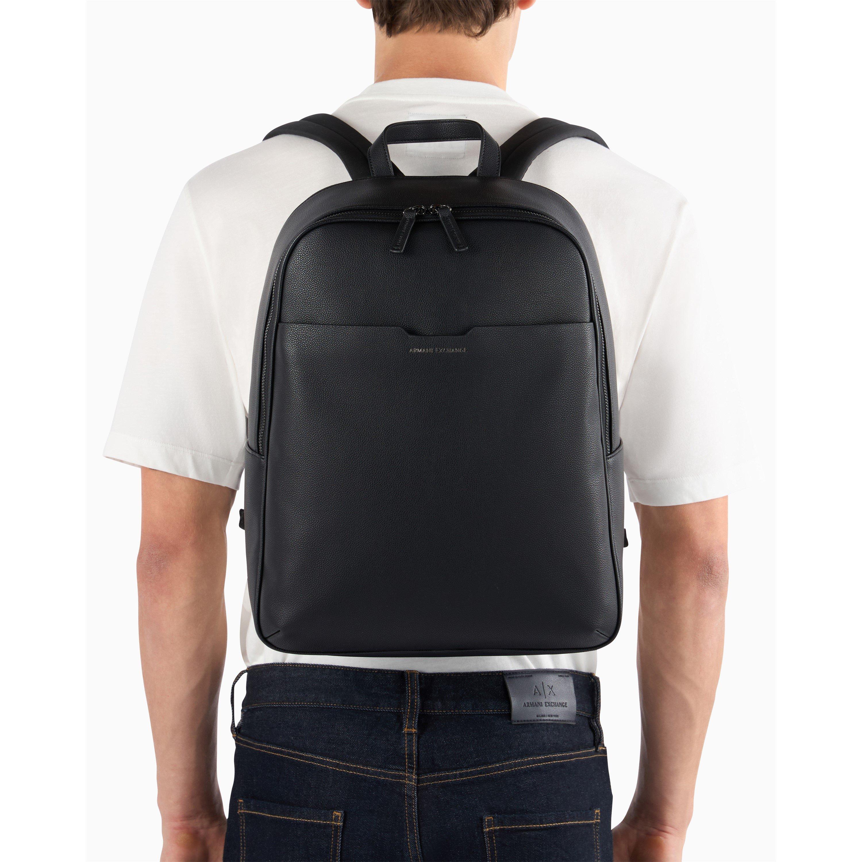Black - Armani Exchange - BACKPACK - 1
