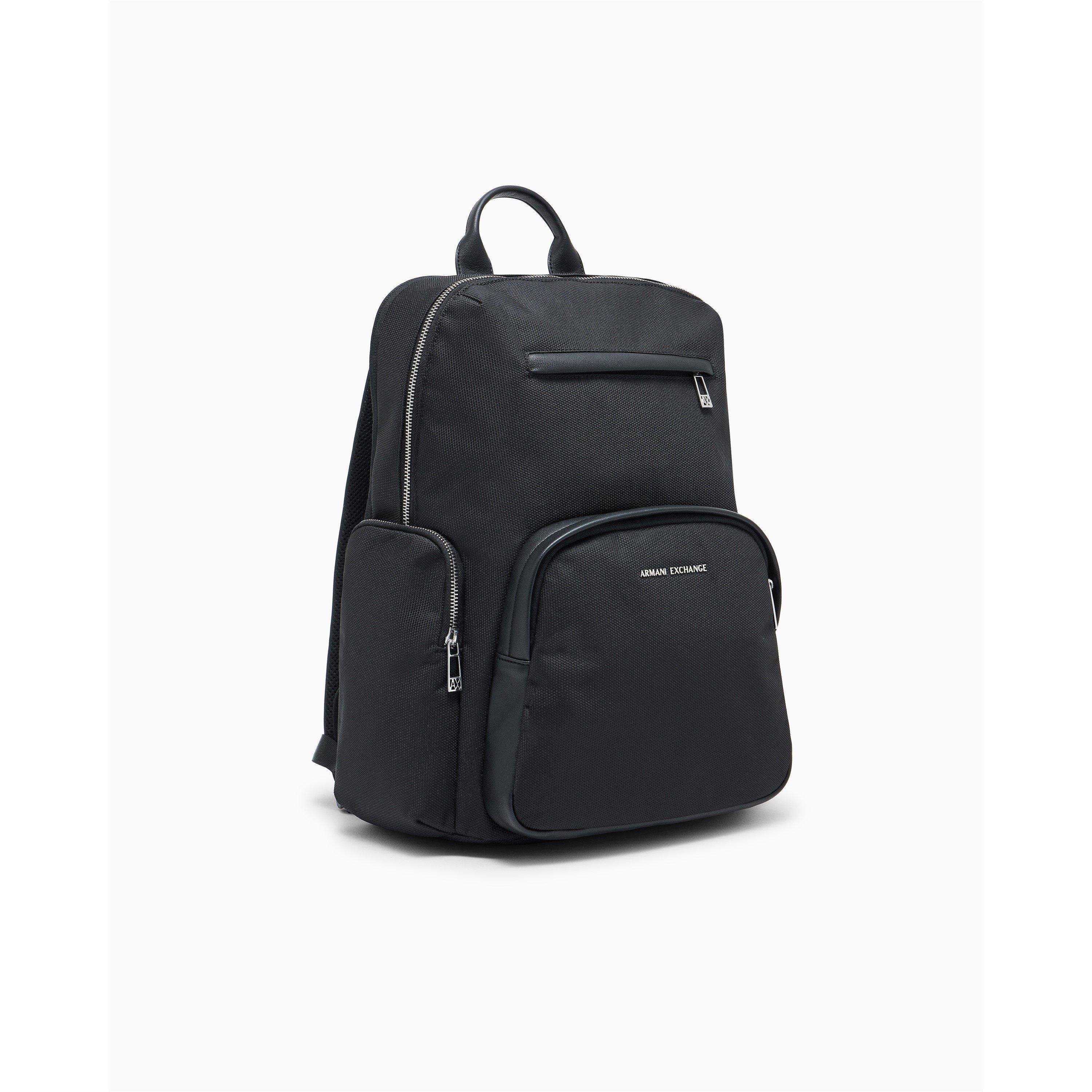 A/O Navy - Armani Exchange - Men's Backpack - 2