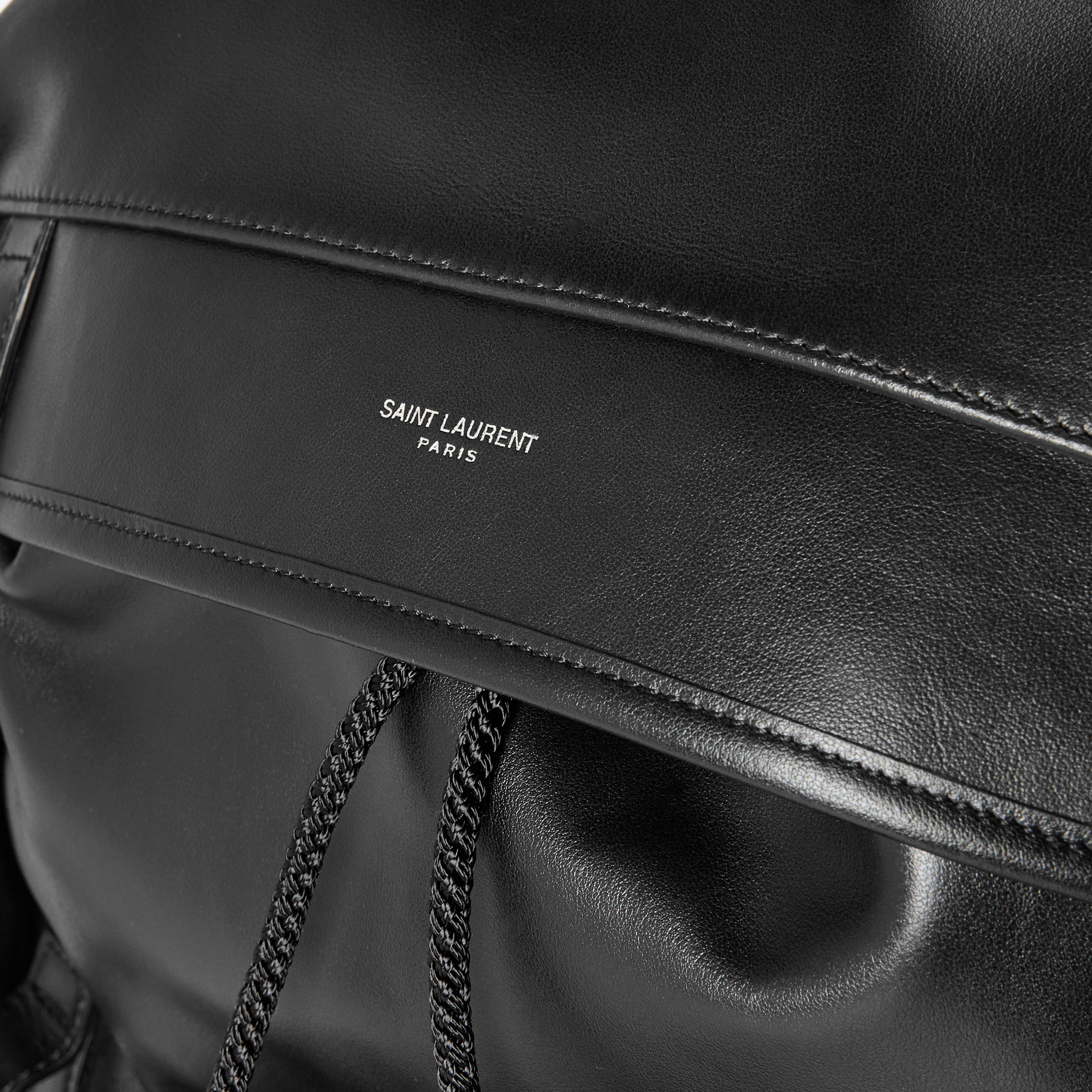 Nero - Saint Laurent - Men's Ming Backpack - 4