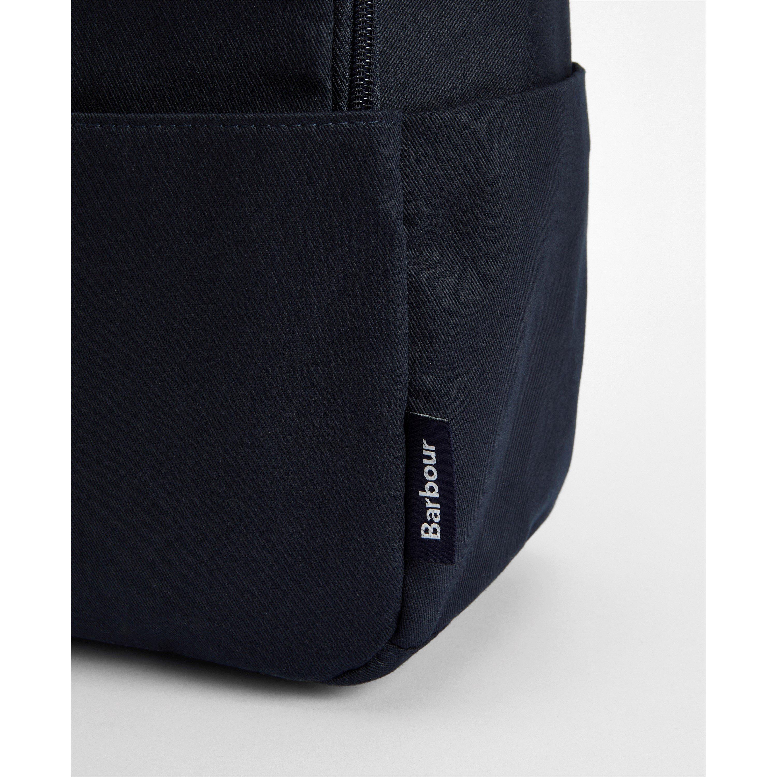 Navy - Barbour - Adults Cascade City Backpack - 6