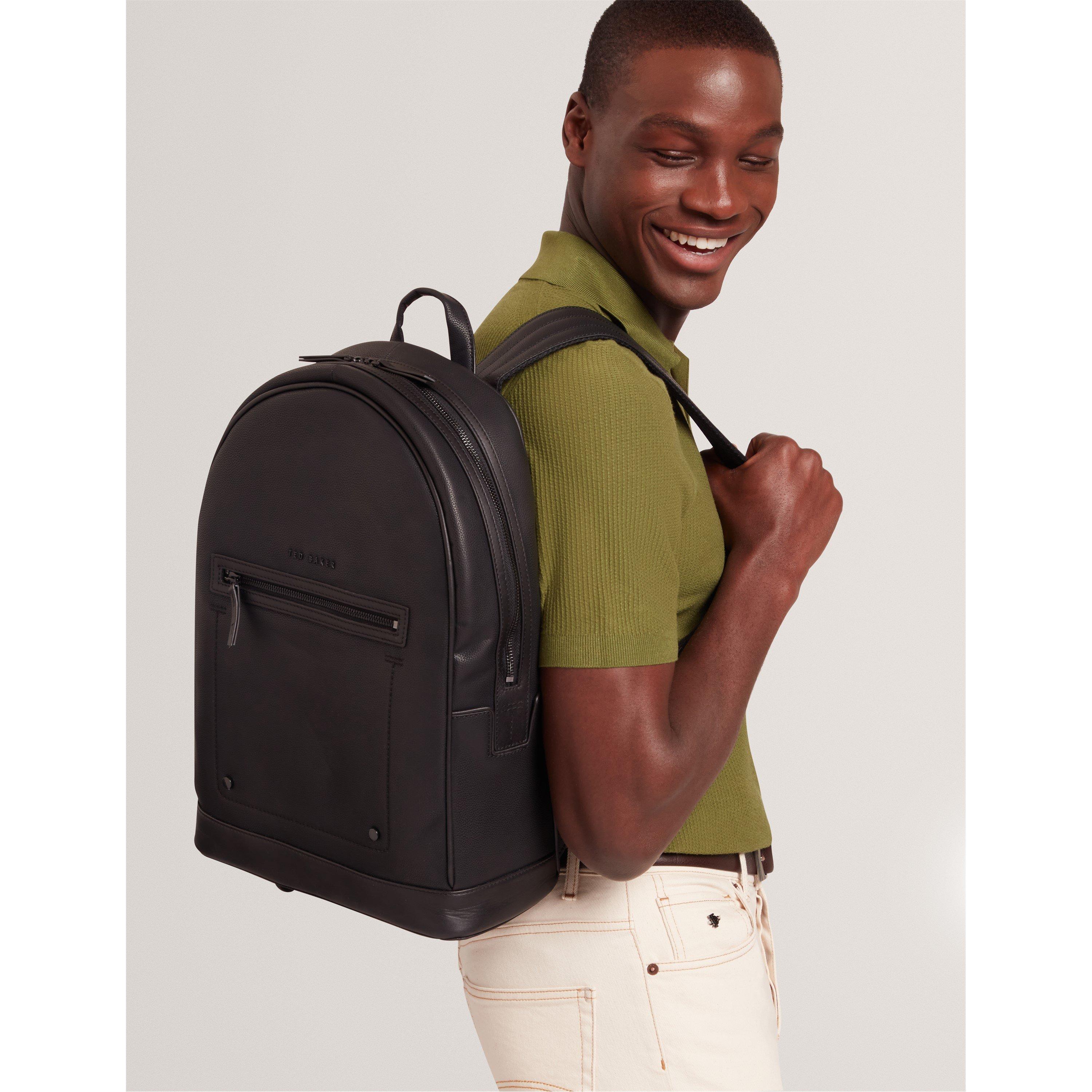 Ted Baker Men's Leather Backpack Back Packs FRASERS