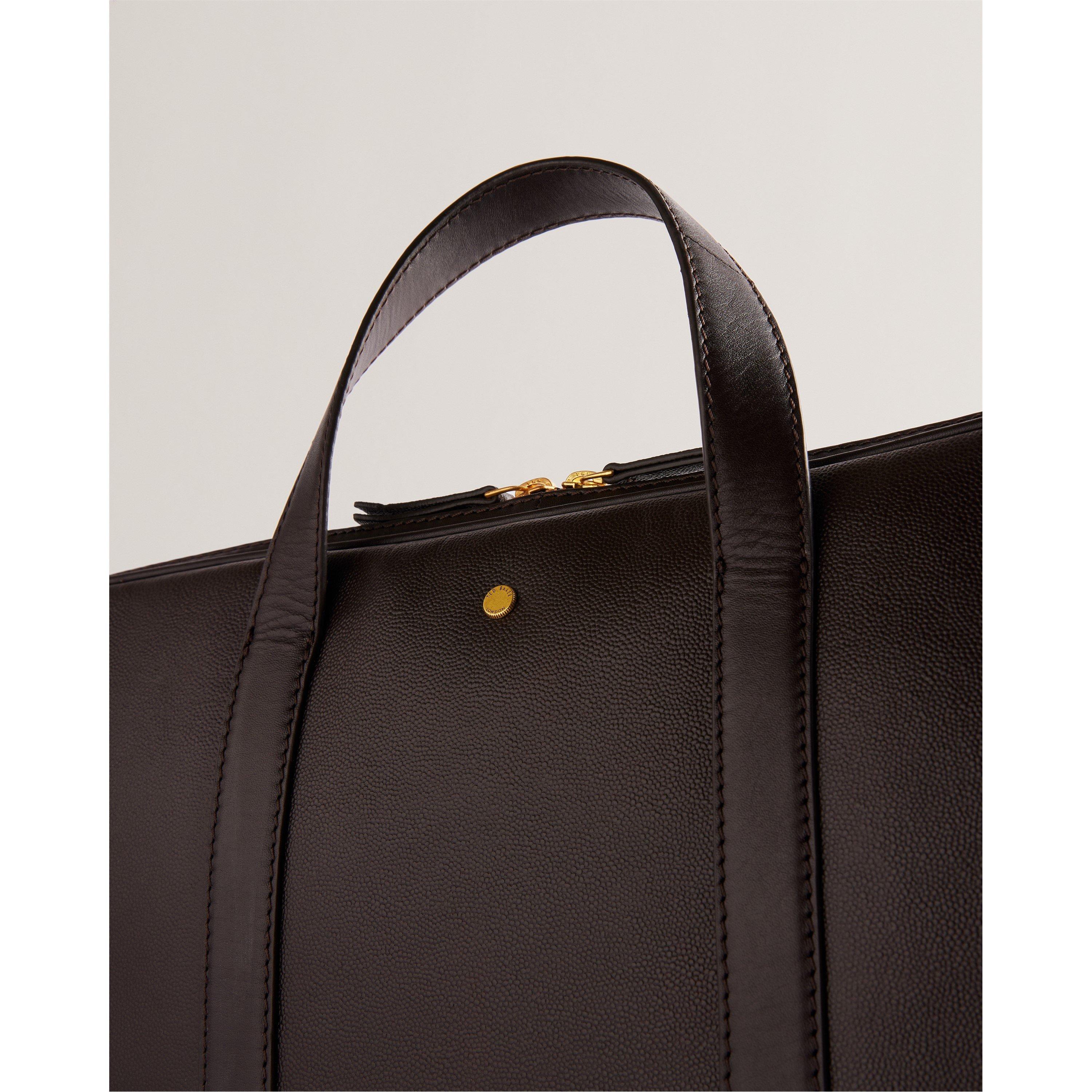 Brn-Choc - Ted Baker - Men's Document Laptop Bags - 4