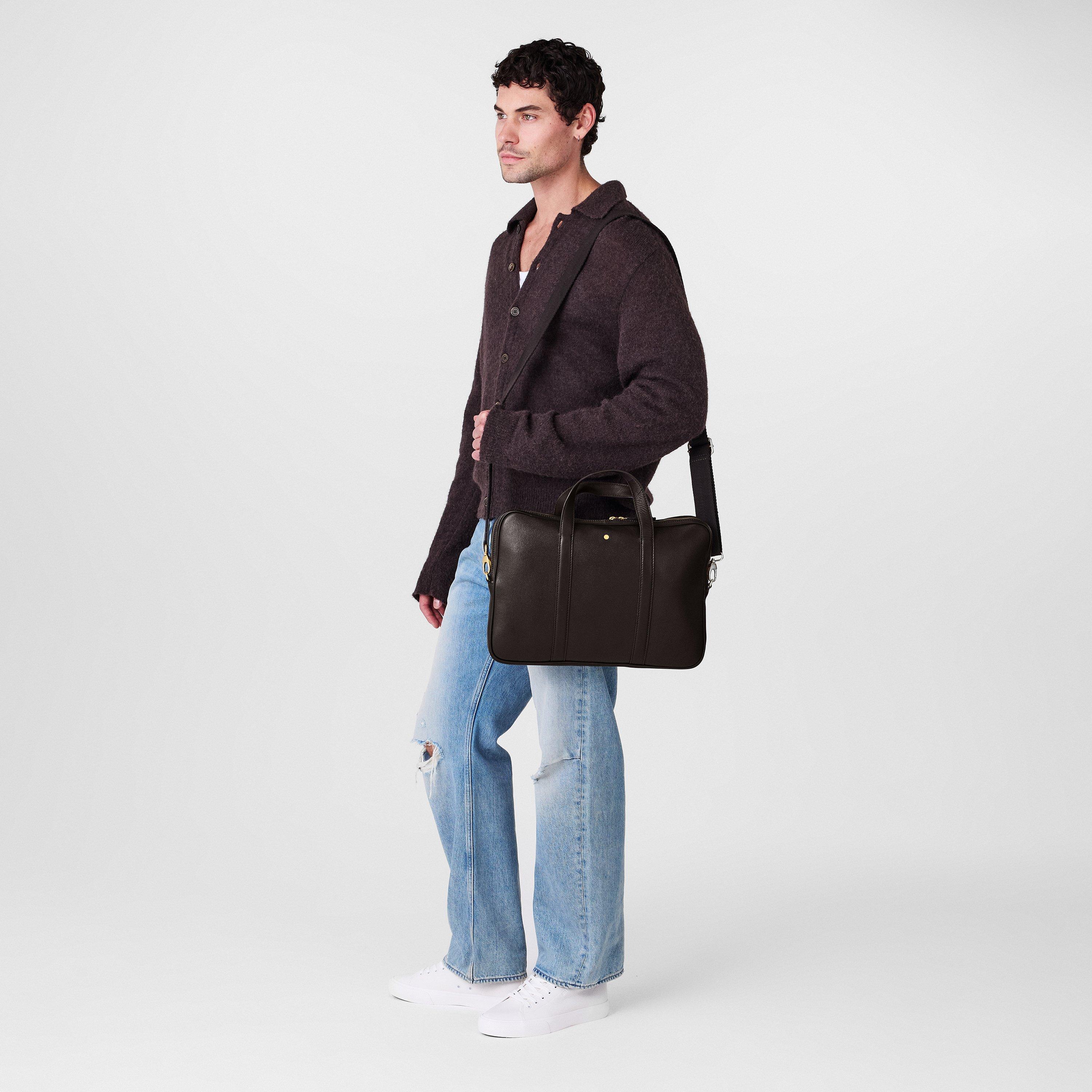 Brn-Choc - Ted Baker - Men's Document Laptop Bags - 6