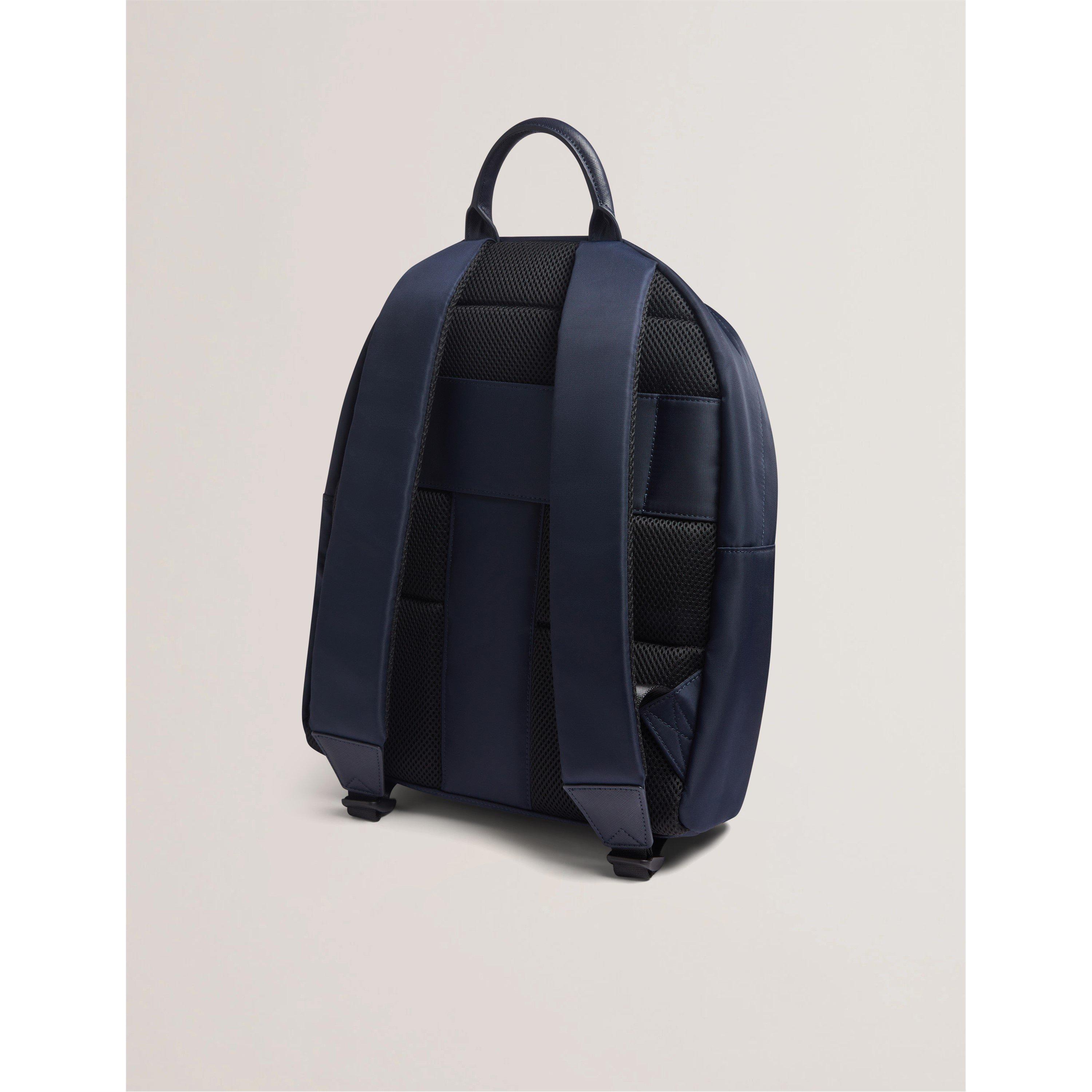Navy - Ted Baker - Men's PU Backpack - 2