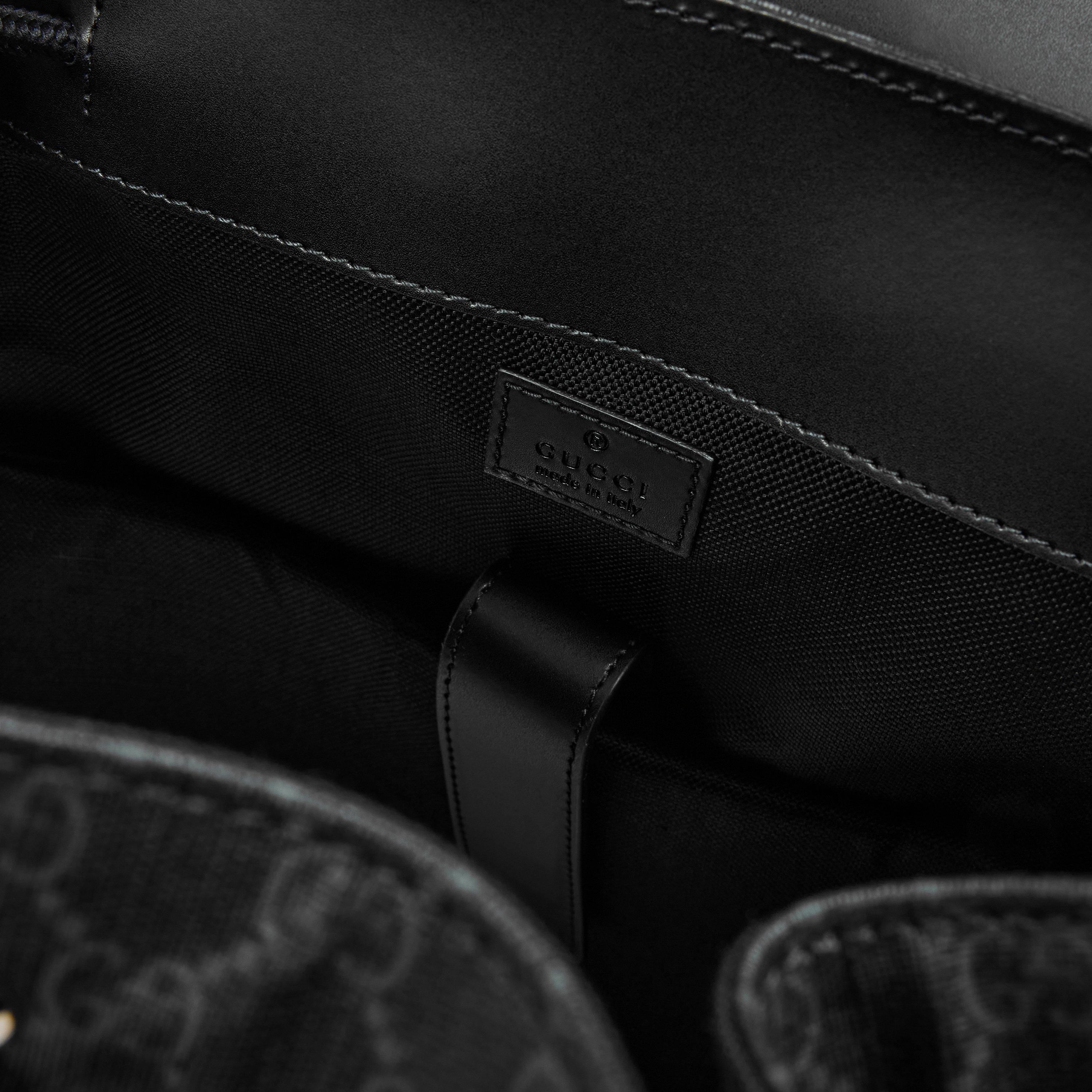 GG Black - Gucci - Men's Backpack - 5