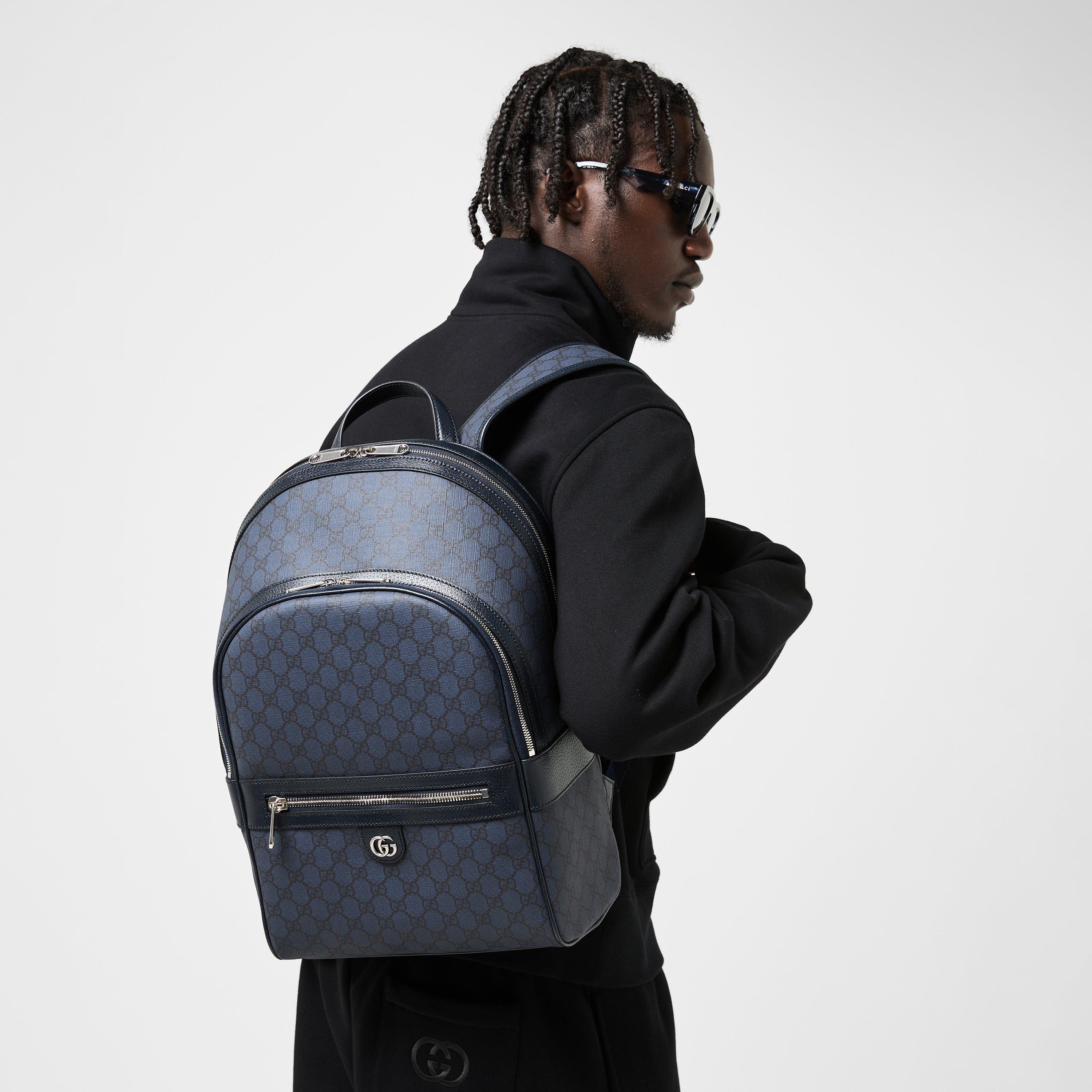 GG Black - Gucci - Men's Backpack - 3