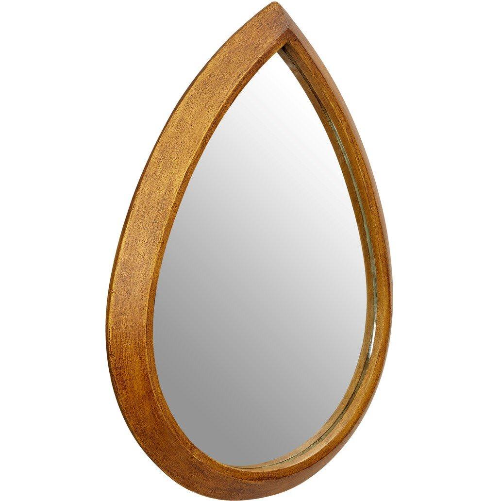Gold - Interiors by Premier - Teardrop Wall Mirror - 1