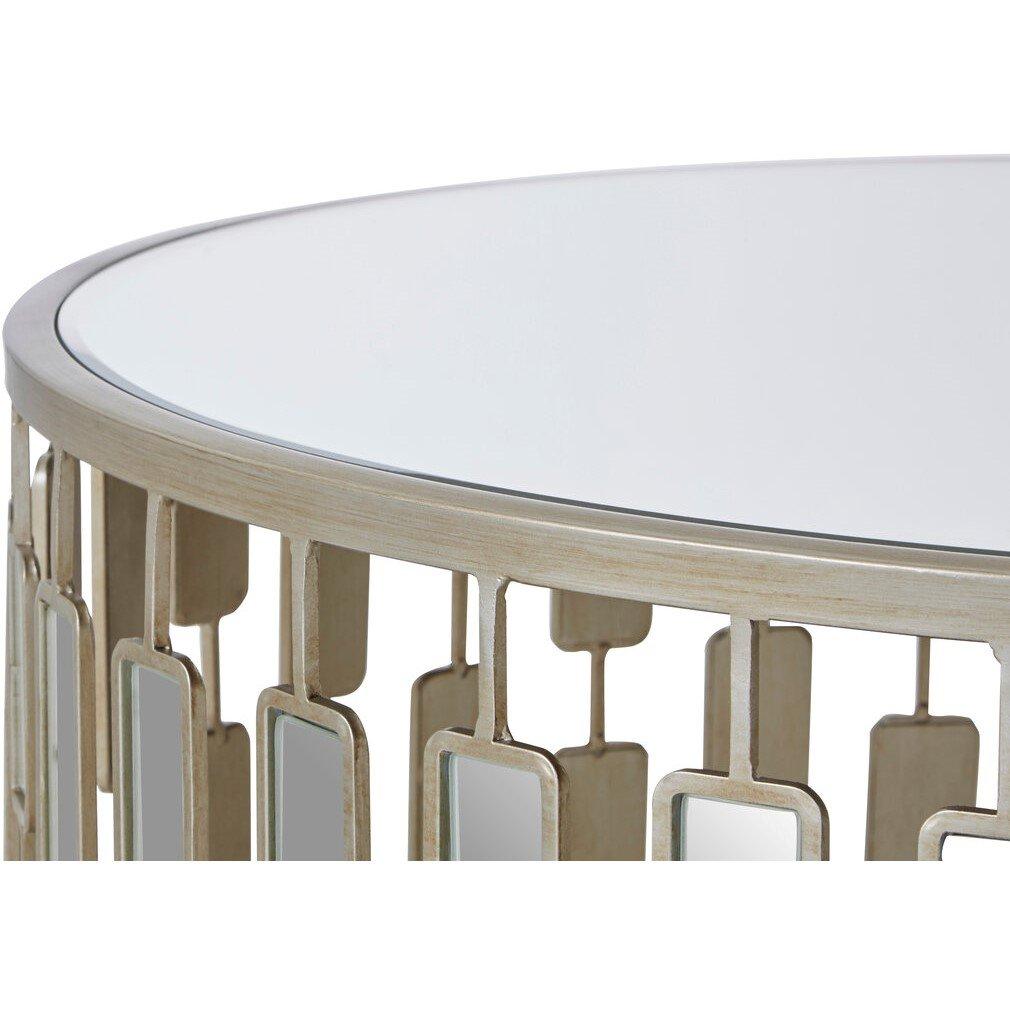 Gold - Fifty Five South - Raina Large Round Table - 5