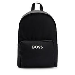 Boss sprayground kid x Sponge Bob shark teeth-print backpack