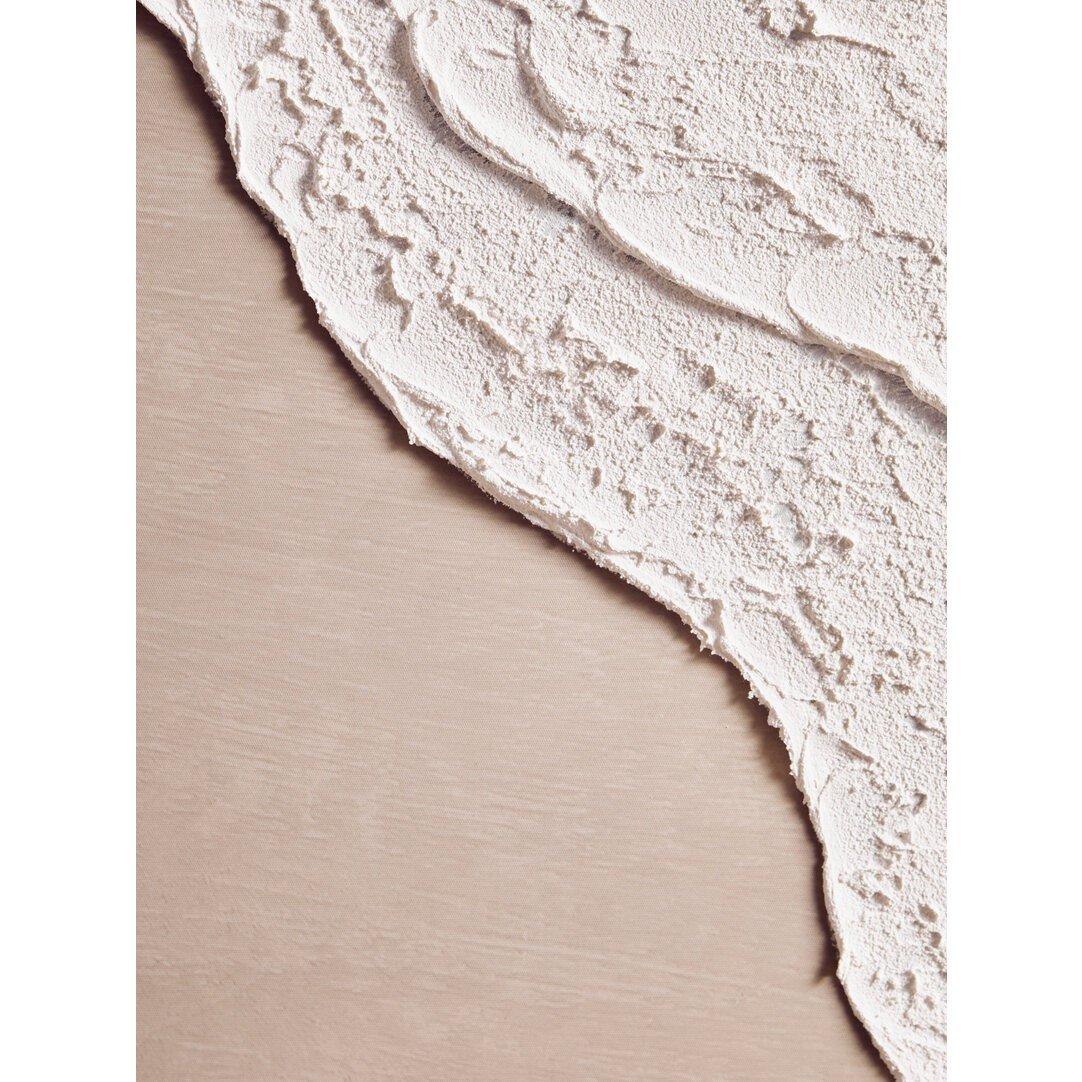 Multi - Fifty Five South - Astratto Canvas Natural And White Textured Plaster - 2