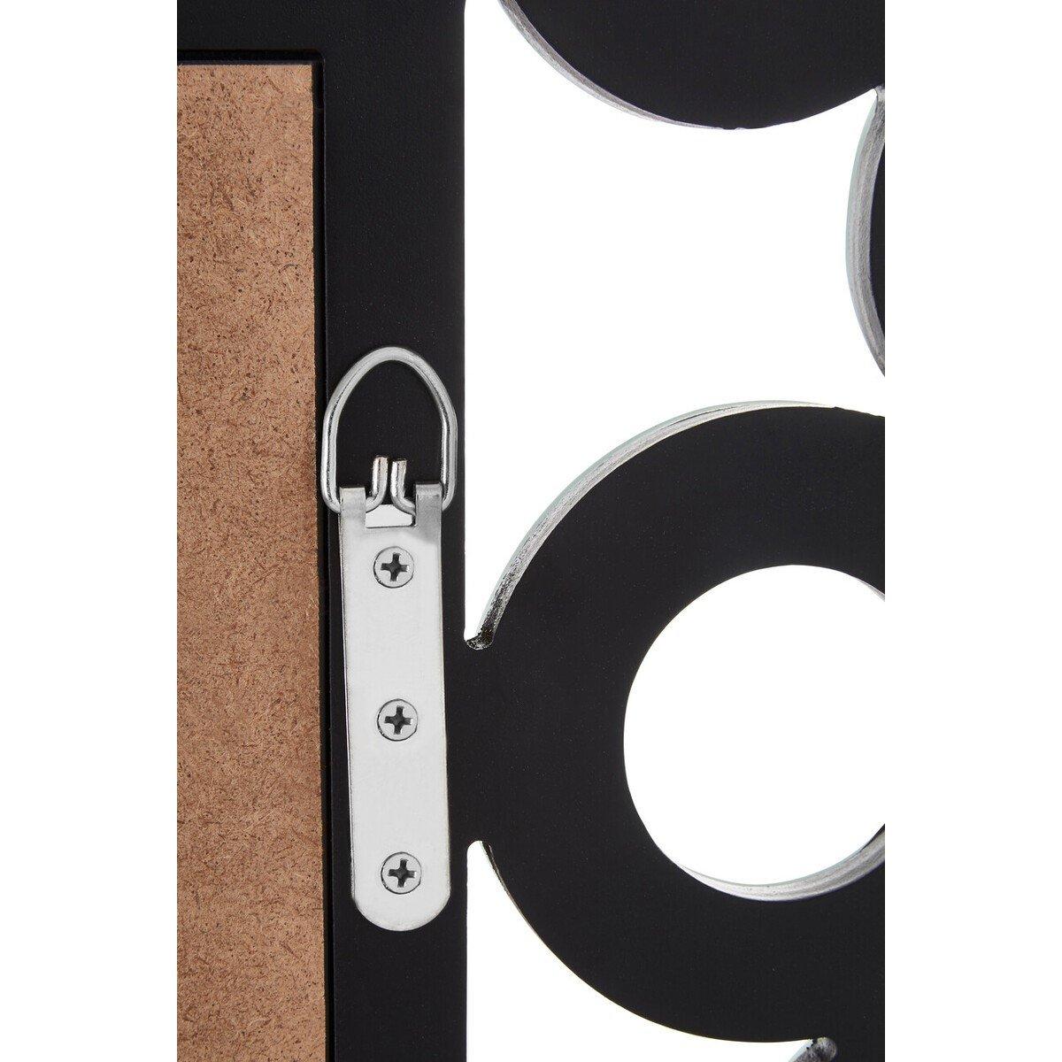 Silver - Interiors by Premier - Puzzle Wall Mirror with Scrolled Frame - 3