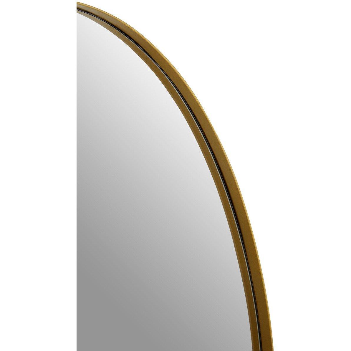 Gold - Interiors by Premier - Cora Wall Mirror with Gold Finish Frame - 3