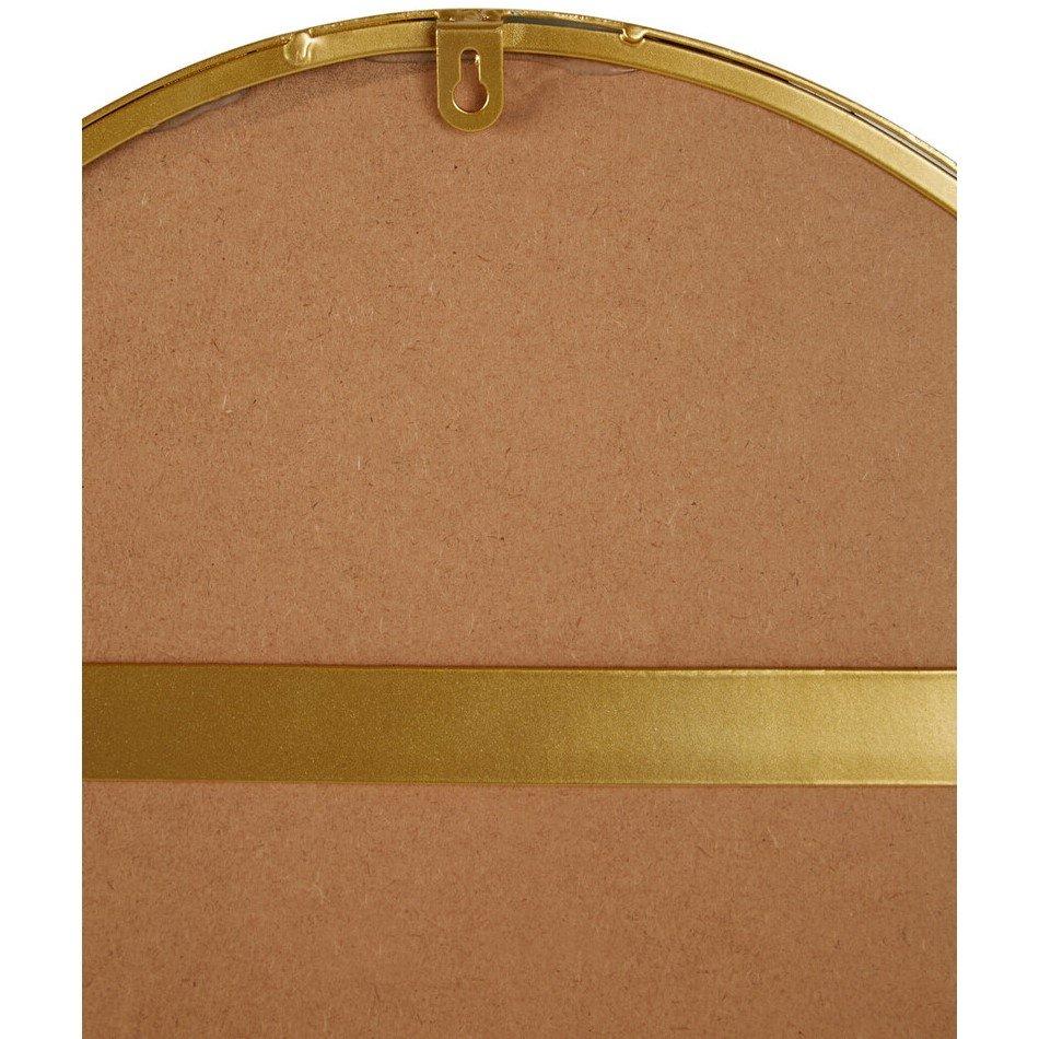 Gold - Interiors by Premier - Cora Wall Mirror with Gold Finish Frame - 4