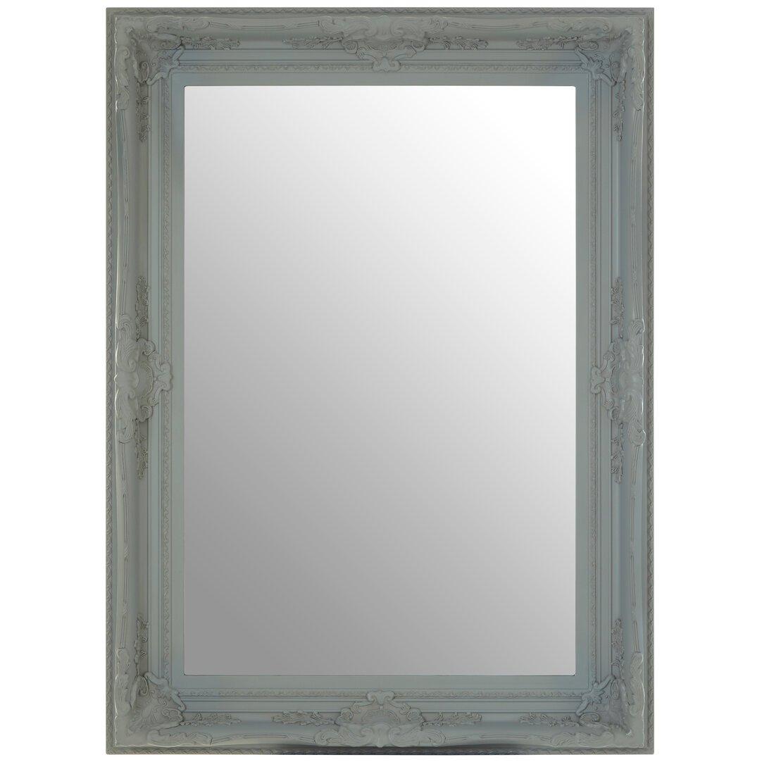 Interiors By Premier  Brussels Baroque Rectangular Antique Wall Mir Grey