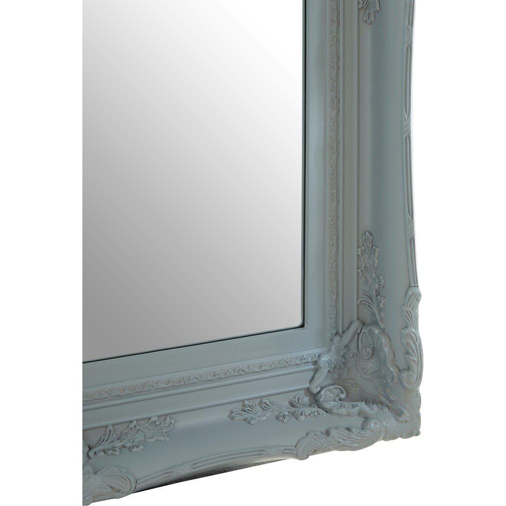 Grey - Interiors by Premier - Brussels Baroque Rectangular Antique Grey Wall Mir - 2