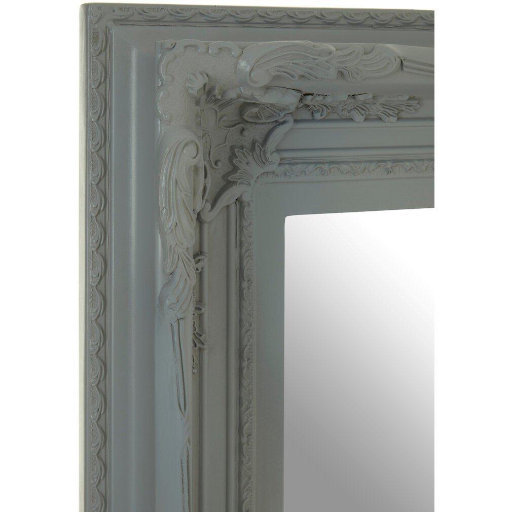 Grey - Interiors by Premier - Brussels Baroque Rectangular Antique Grey Wall Mir - 3