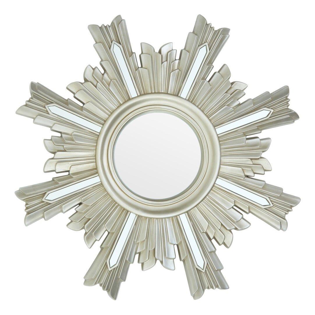 Silver - Interiors by Premier - Sevan Wall Mirror with Mirrored Glass - 1