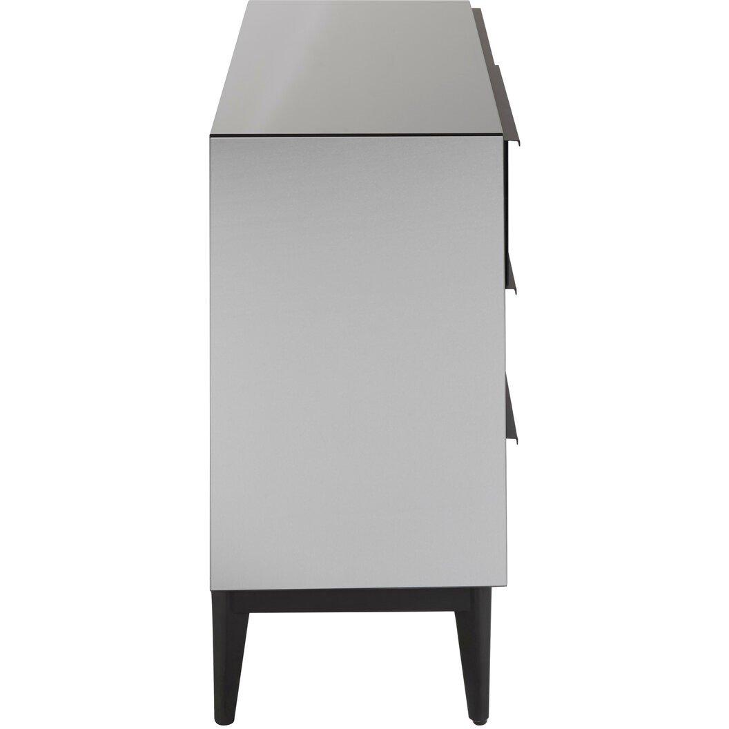 Black - Interiors by Premier - Rovigo 6 Drawer Chest - 2