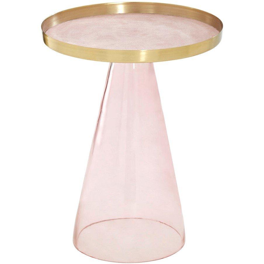 Gold - Fifty Five South - Martini Round Side Table - 1