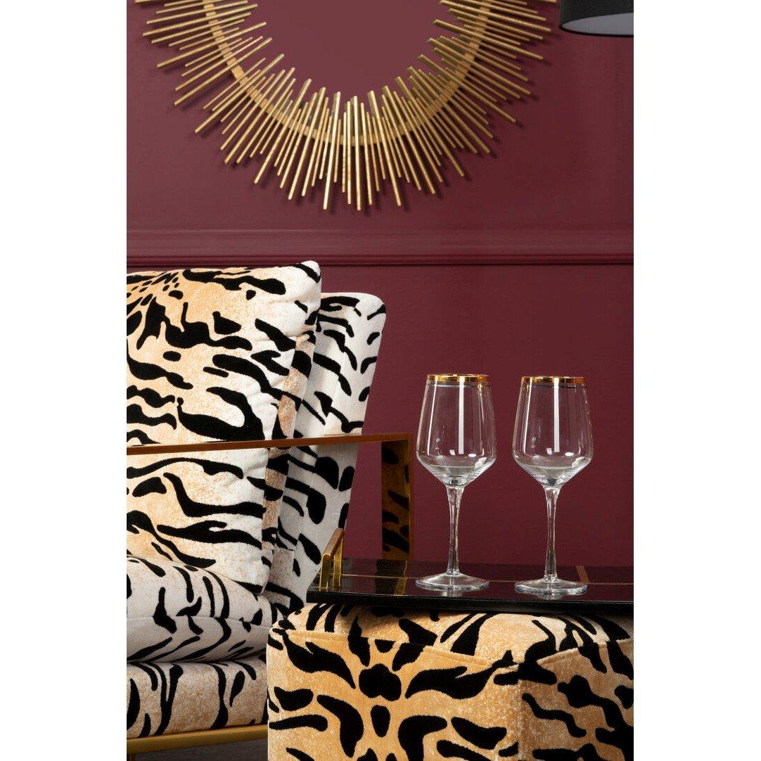 Gold - Fifty Five South - Phalanx Oval Wall Mirror - 2