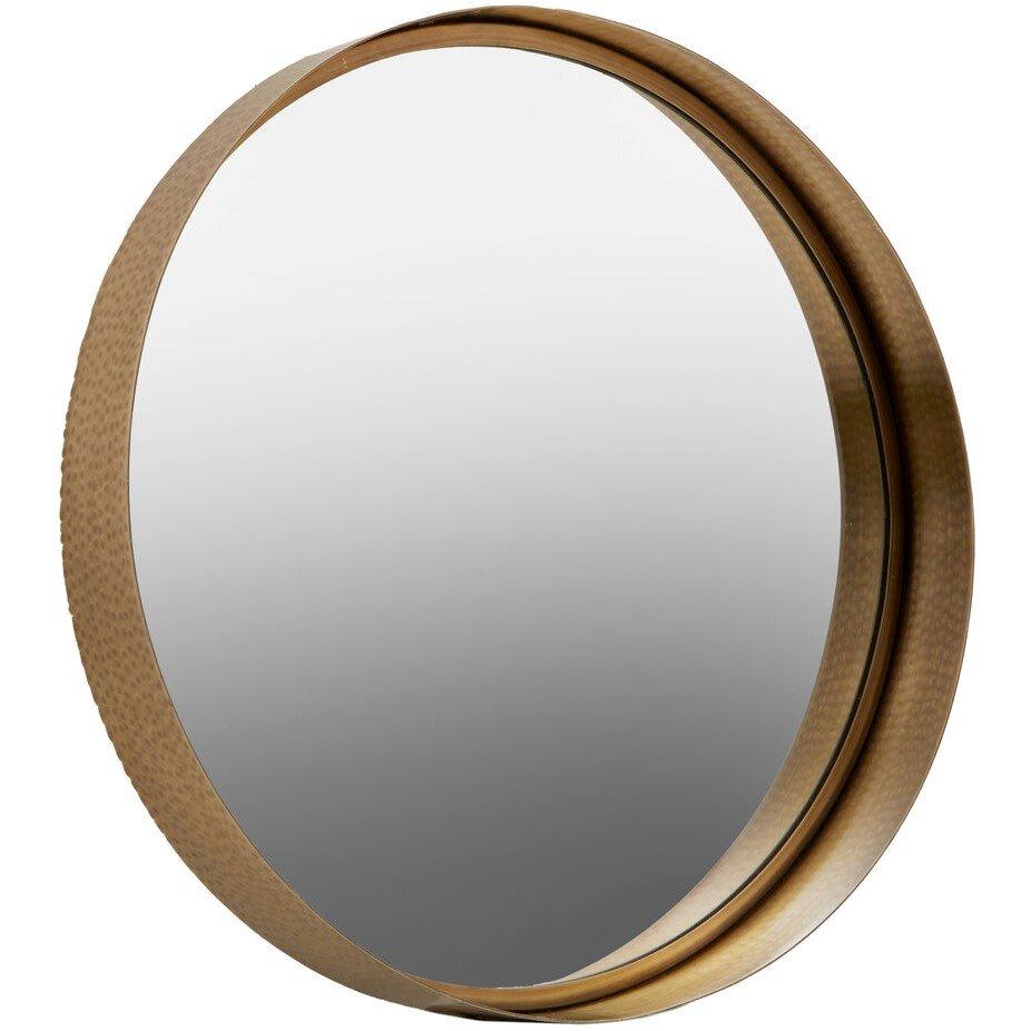 Gold - Fifty Five South - Leonov Medium Gold Finish Wall Mirror - 1