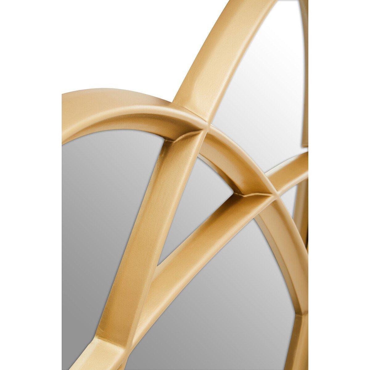 Gold - Fifty Five South - Terni Gold Wall Mirror - 5