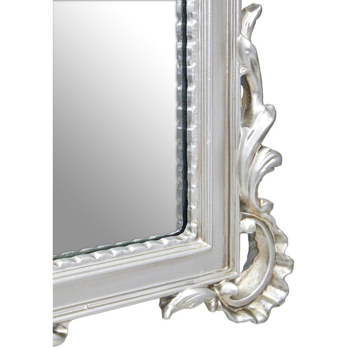 Silver - Interiors by Premier - Teramo Silver Finish Wall Mirror - 3