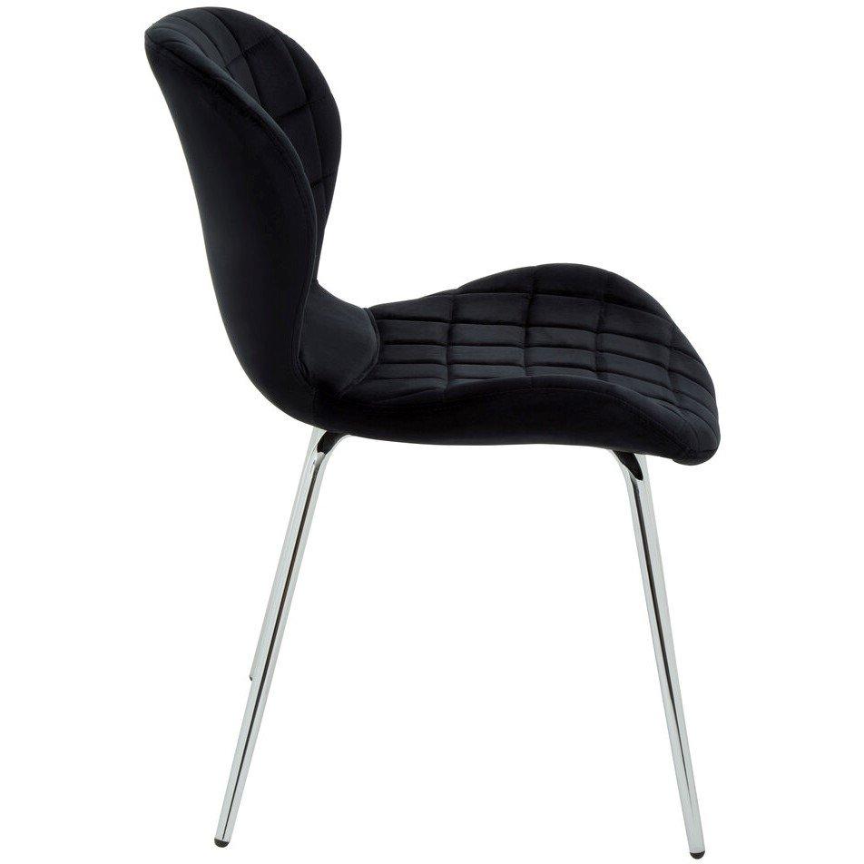 Black - Interiors by Premier - Warton Dining Chair - 2