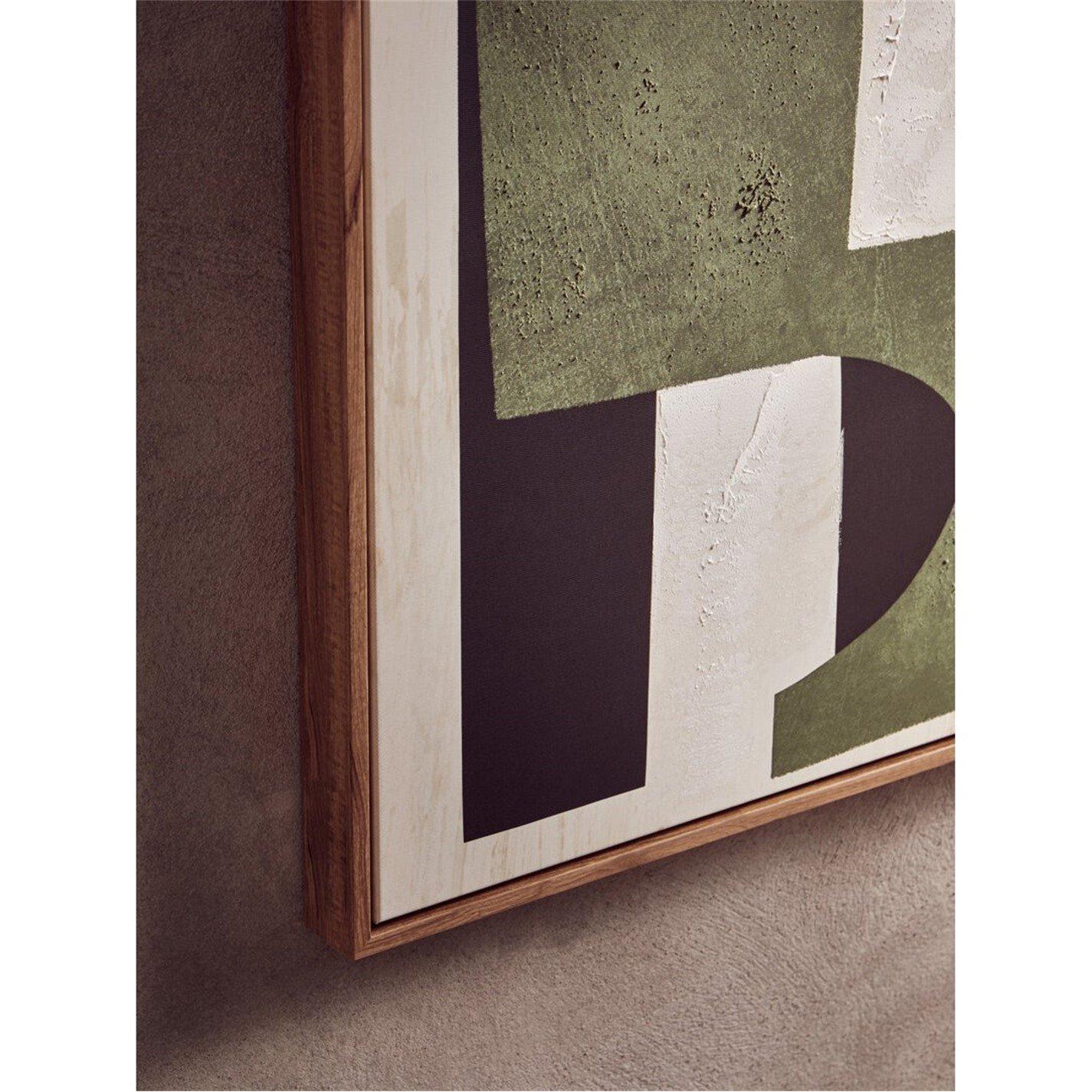 Green - Fifty Five South - Astratto Green Textured Abstract Wall Art - 5