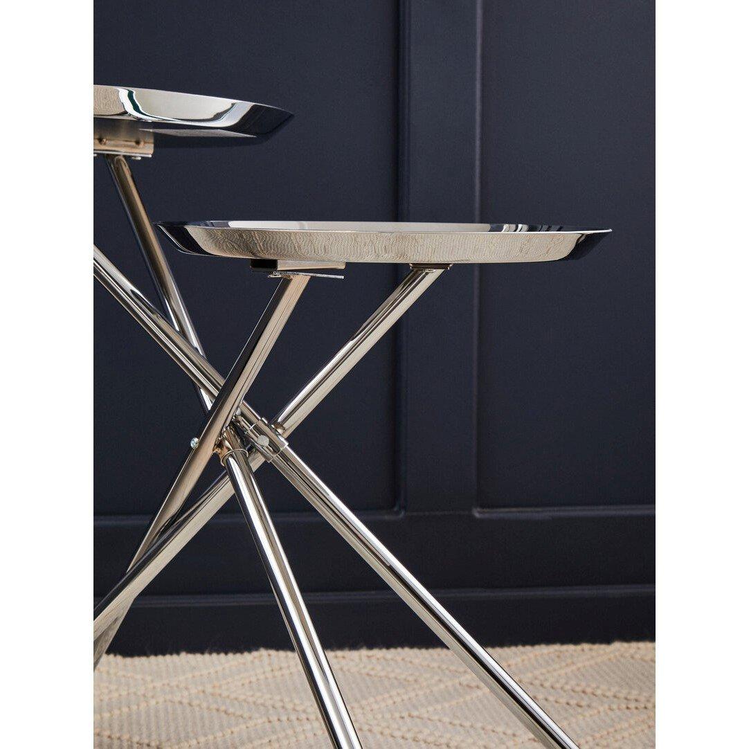 Silver - Fifty Five South - Oria Side Table - 2