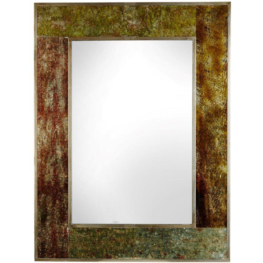 Gold - Fifty Five South - Deco Gold Effect Wall Mirror