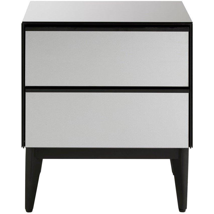Interiors By Premier  Rovigo 2 Drawer Chest - Black