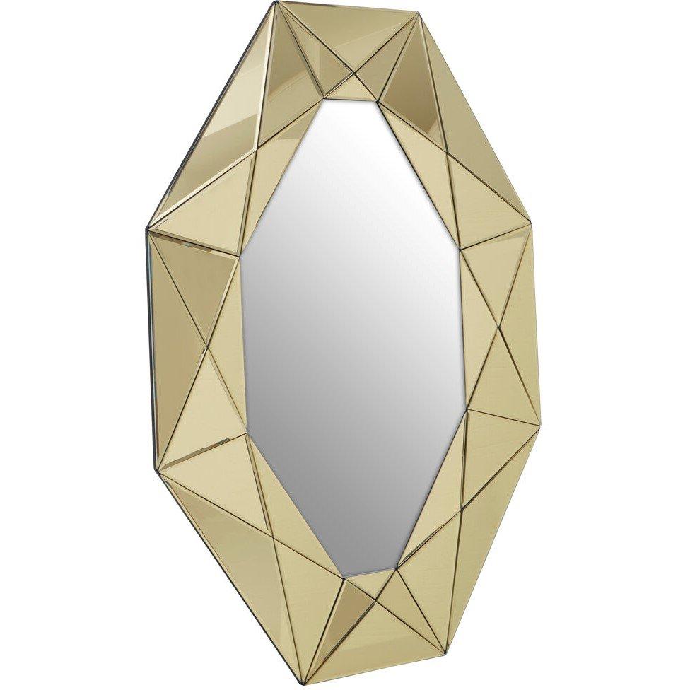 Gold - Fifty Five South - Kava Gold Frame Wall Mirror - 2