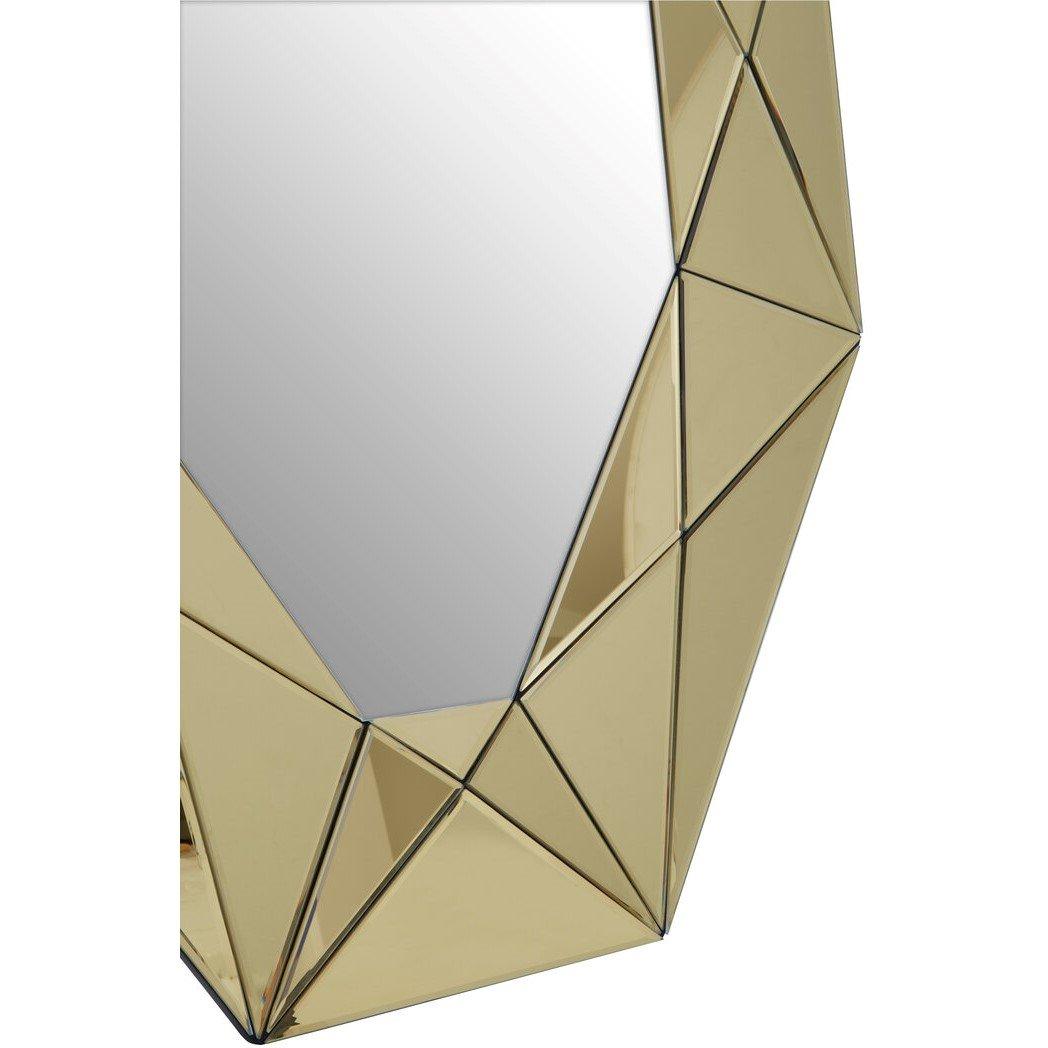 Gold - Fifty Five South - Kava Gold Frame Wall Mirror - 3