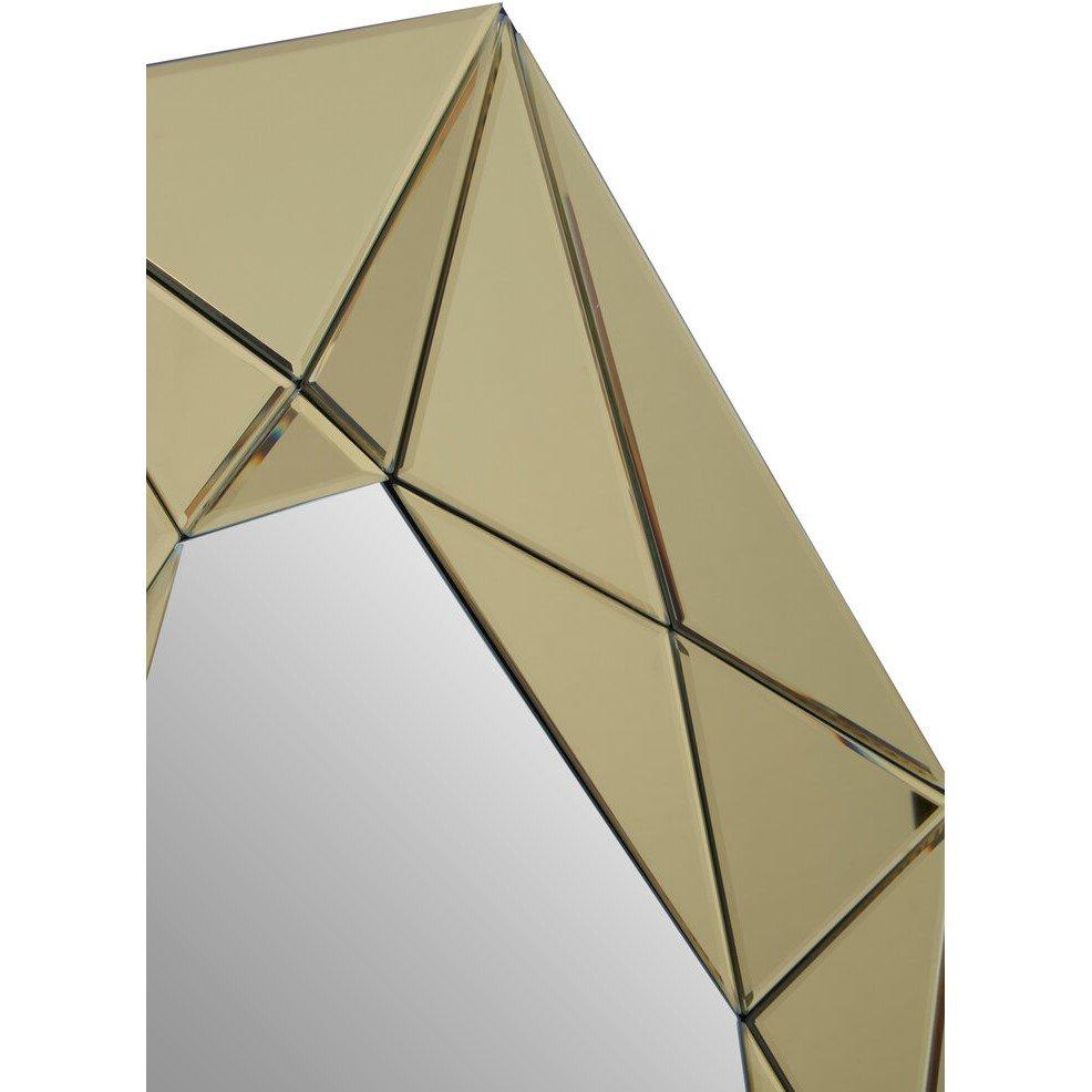 Gold - Fifty Five South - Kava Gold Frame Wall Mirror - 4