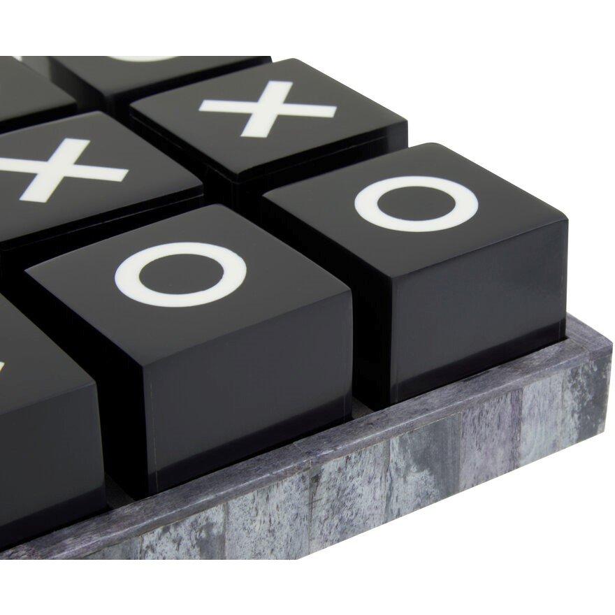 Black - Fifty Five South - Churchill Games Grey Bone Noughts and Crosses - 3