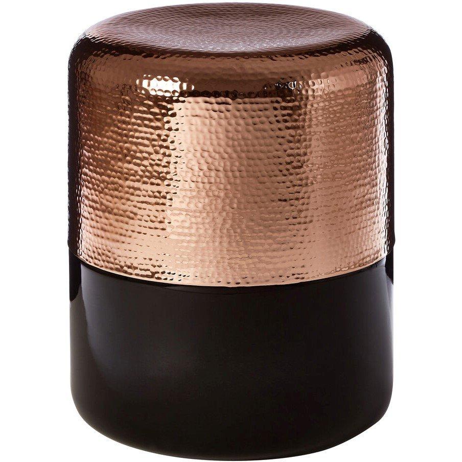 Gold - Fifty Five South - Margot Black Glass and Copper Side Table - 2