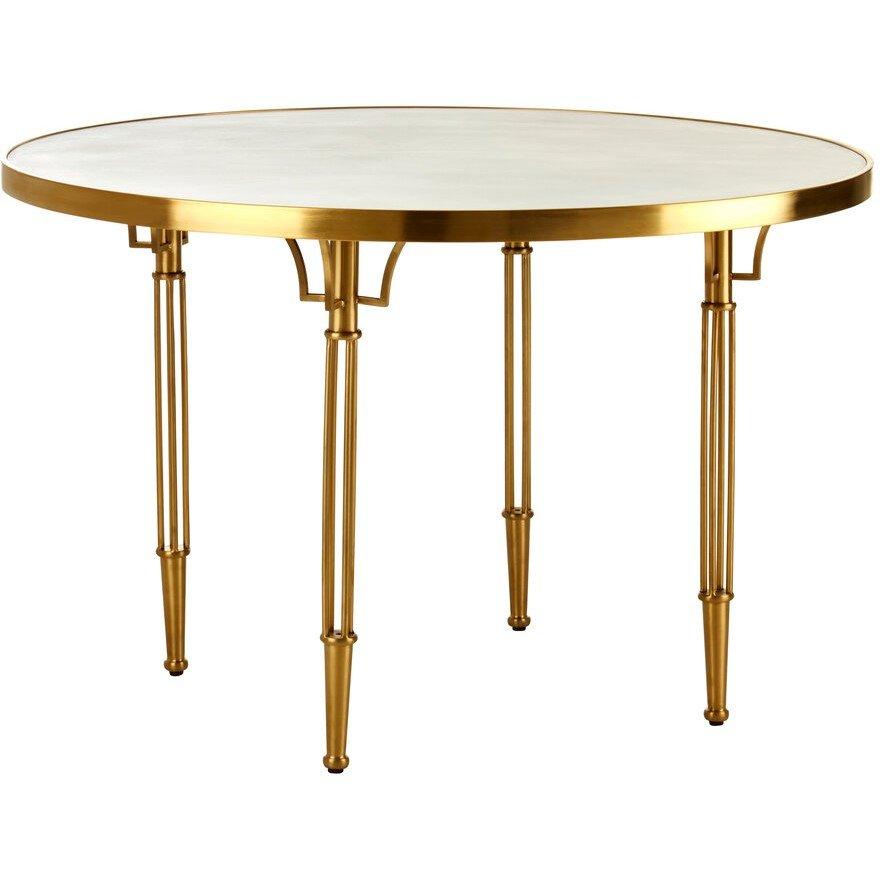 Fifty Five South  Modica Dining Table - Gold