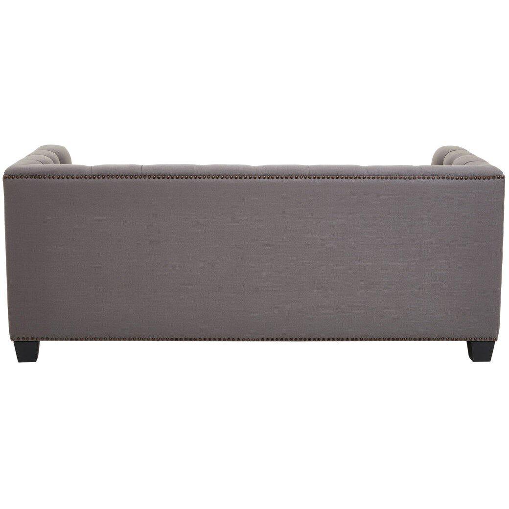 Grey - Fifty Five South - Surina 2 Seat Grey Fabric Sofa - 2