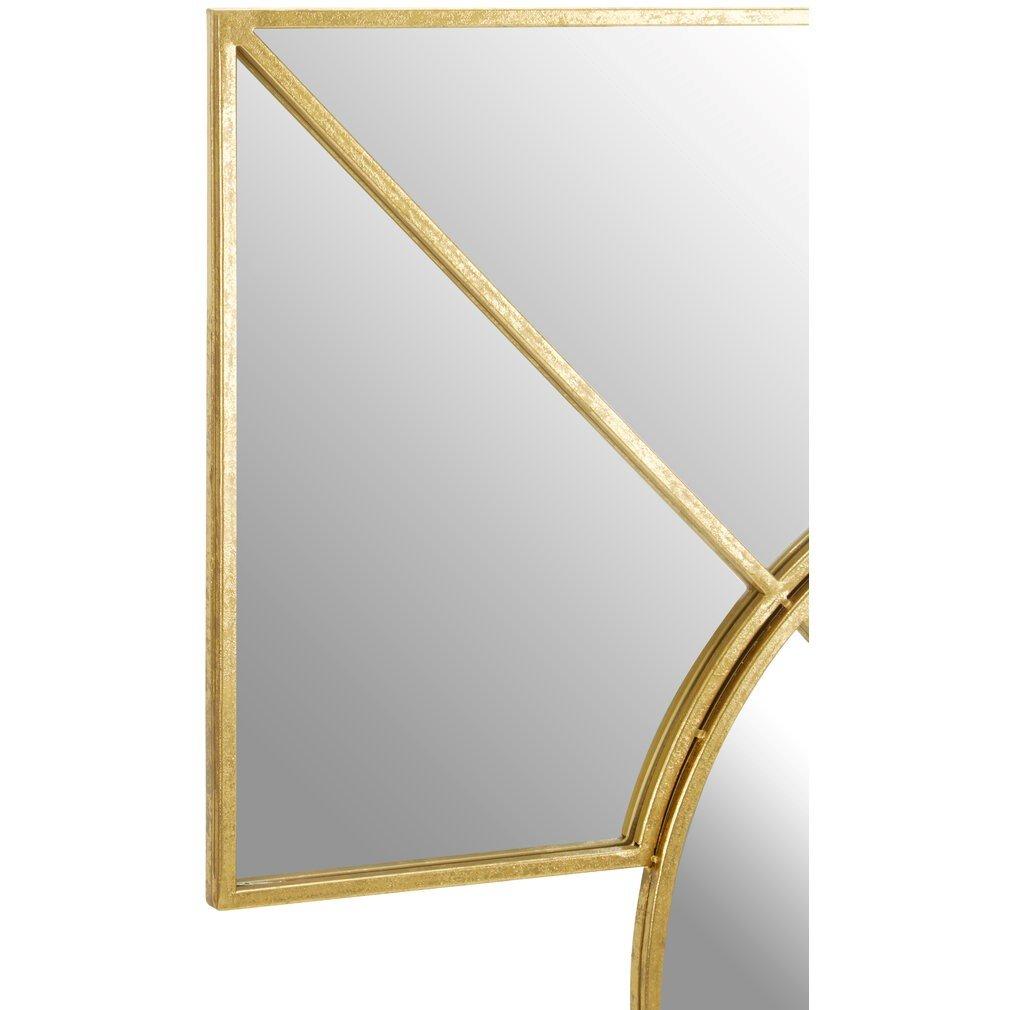 Gold - Interiors by Premier - Yaxi Mirror Faux Gold Foil - 3