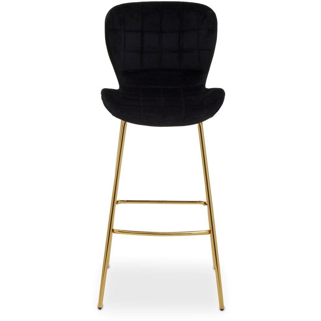 Black - Interiors by Premier - Warton Bar Chair - 1
