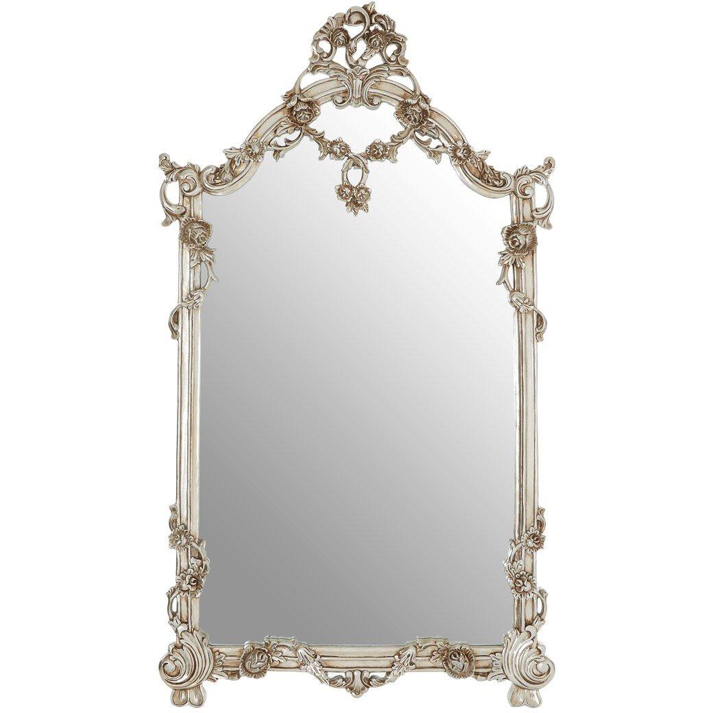 Fifty Five South  Juliet Rectangular Framed Wall Mirror. - Gold