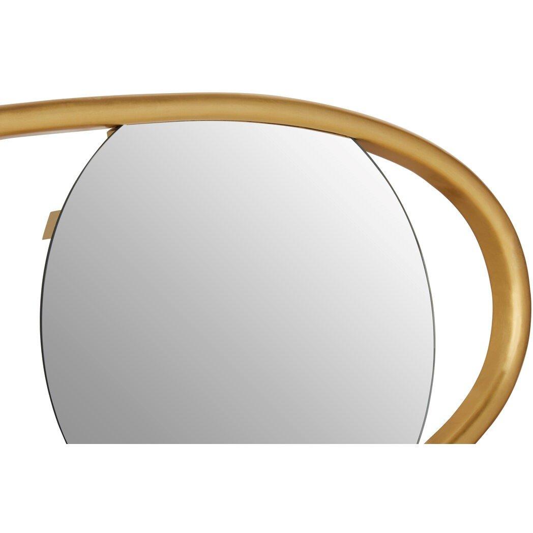 Gold - Fifty Five South - Villi Large Oval Wall Mirror - 3